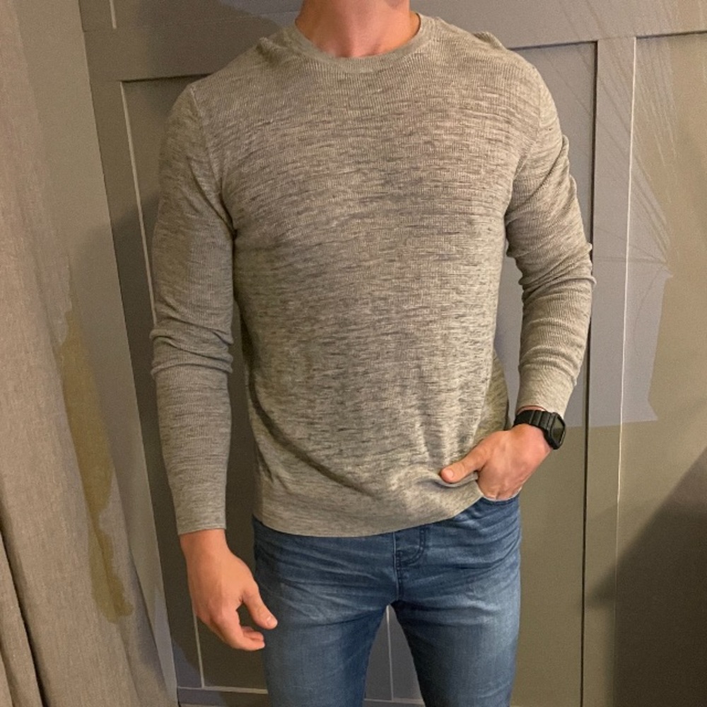 All Saints sweater size L gray
